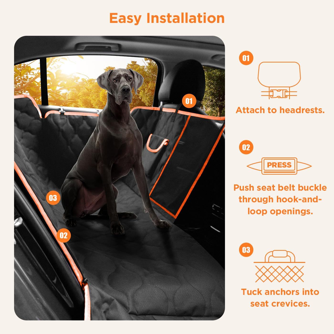 Rear Seat or Trunk Cover