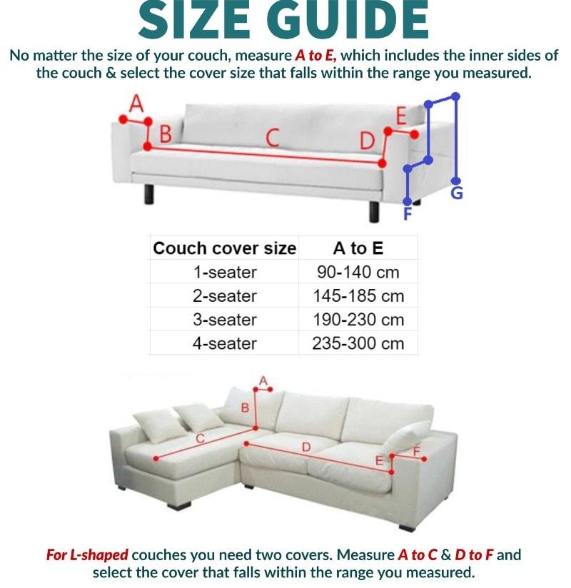 Green Wilderness Couch Cover