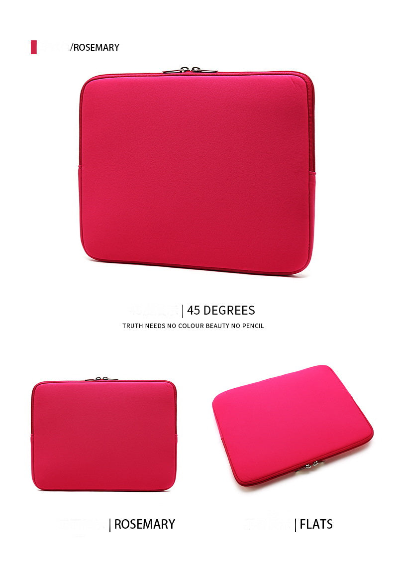 Rose Red Laptop/Tablet Liner bag - Diving or Foam material