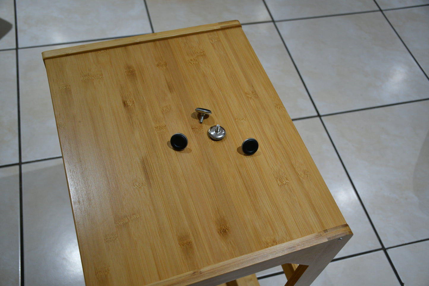 Single/ Double Shelf Side tables - Primary Bamboo Colour