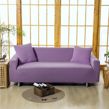 Load image into Gallery viewer, Lavender Quilted Pattern Water Resistant Couch Cover
