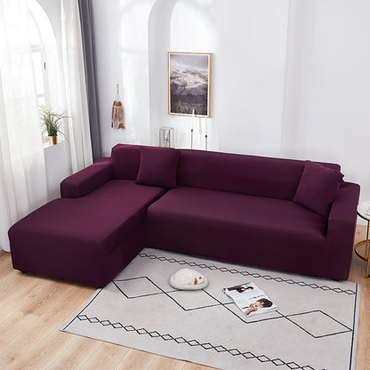 Bean Red Anti-Slip Couch Cover