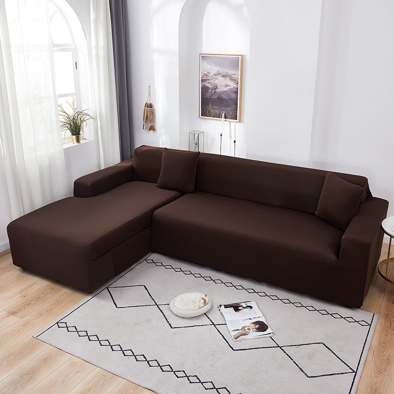 Coffee Anti-Slip Couch Cover