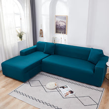 Load image into Gallery viewer, Forest Green Anti-Slip Couch Cover

