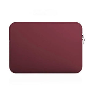 Wine Red Laptop/Tablet Liner bag - Diving or Foam material