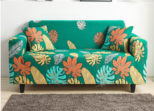 Load image into Gallery viewer, Green Jungle Couch Cover
