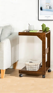 Single/ Double Shelf Side tables - Primary Bamboo Colour