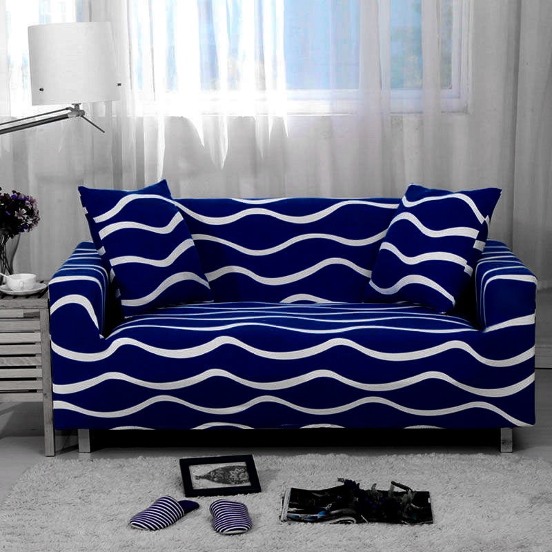 Waves Couch Cover