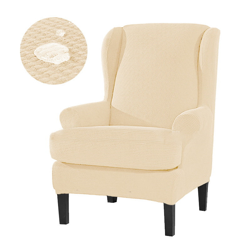 Wingback water resistant chair cover - Multiple Colors