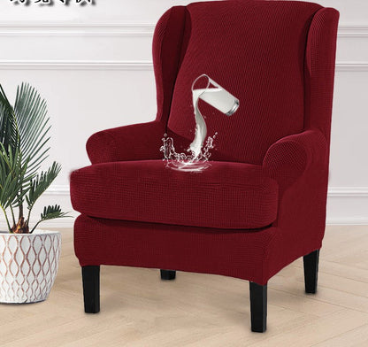 Wingback water resistant chair cover - Multiple Colors